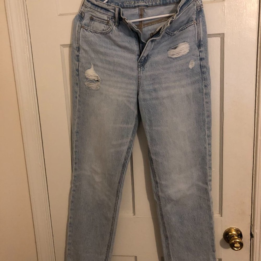 American eagle jeans highset raise 90's boyfriend for woman